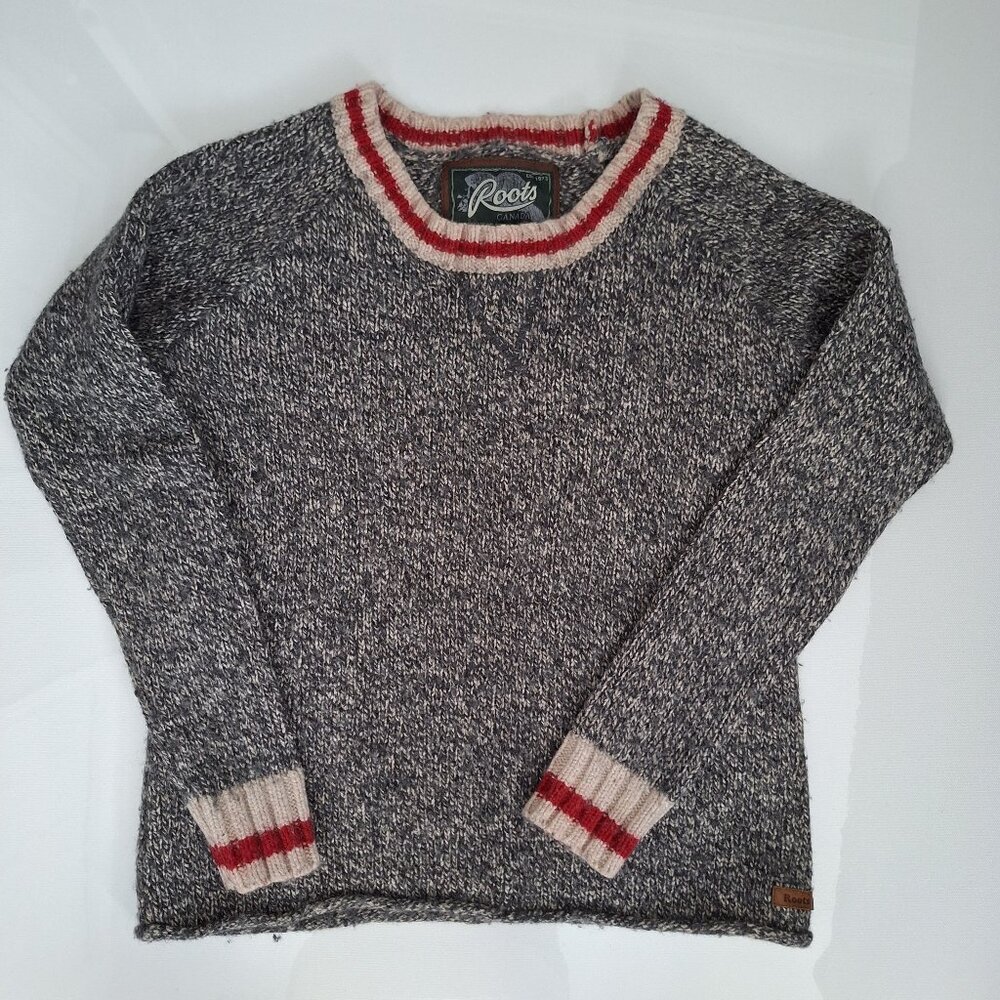Roots Wool Blend Knit Cabin Sweater